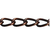 SMALL CHAIN 2X11X7MM DARK COPPER C2006