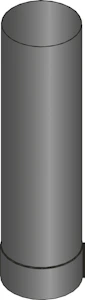 harvia Rökrör harvia wz050m 0,5m