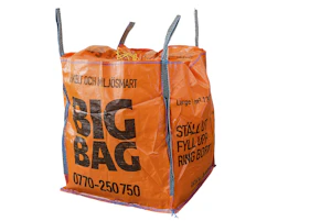 big bag Säck medium orange 90x90x100 cm