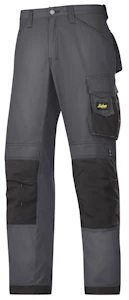 snickers workwear Työhousut snickers 3311-5804 harmaa-musta koko 152