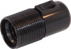 elektrisk import Lampeh.e27 m/ring br.sort ei el.import
