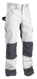 blåkläder Housut blåkläder 152318601094 valkoinen/harmaa d100