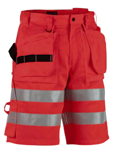 blåkläder Riipputaskushortsit blåkläder 153518045500 punainen hivisc52
