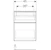 geberit Sidoskåp geberit icon 450x476x600mm vit