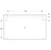 ido Ljusspel ido reflect 1200x32x700mm aluminium