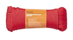 PARACORD PROF PP MULTI RED 3,12mm x 30m