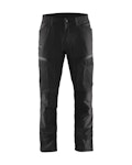 Trousers Blåkläder Size C54 Black/Dark grey