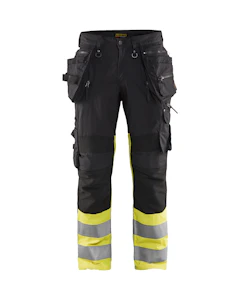 blåkläder Trousers blåkläder size c148 black/yellow