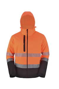 prof Takki softshell prof hi-vis oranssi koko m