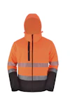 TAKKI SOFTSHELL PROF HI-VIS ORANSSI KOKO XL