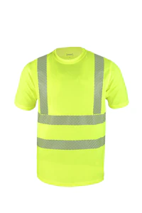 prof T-paita prof hi-vis keltainen koko l