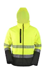 TAKKI SOFTSHELL PROF HI-VIS KELTAINEN S