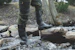 sievi Gummistövel sievi light boot camo 05 storlek 40