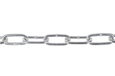 LONG LINK CHAIN 4x32x16mm GALVANIZED DIN763