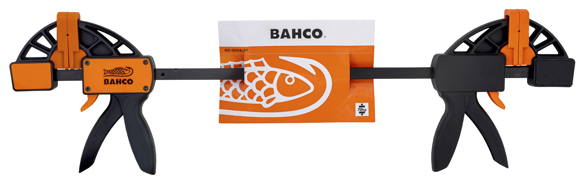 SNABBTVING BAHCO 70kg QC-300A-2P,300mm, 2KPL