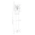 helaform Cover plate set 75 flow sc with 2100mm sliding track