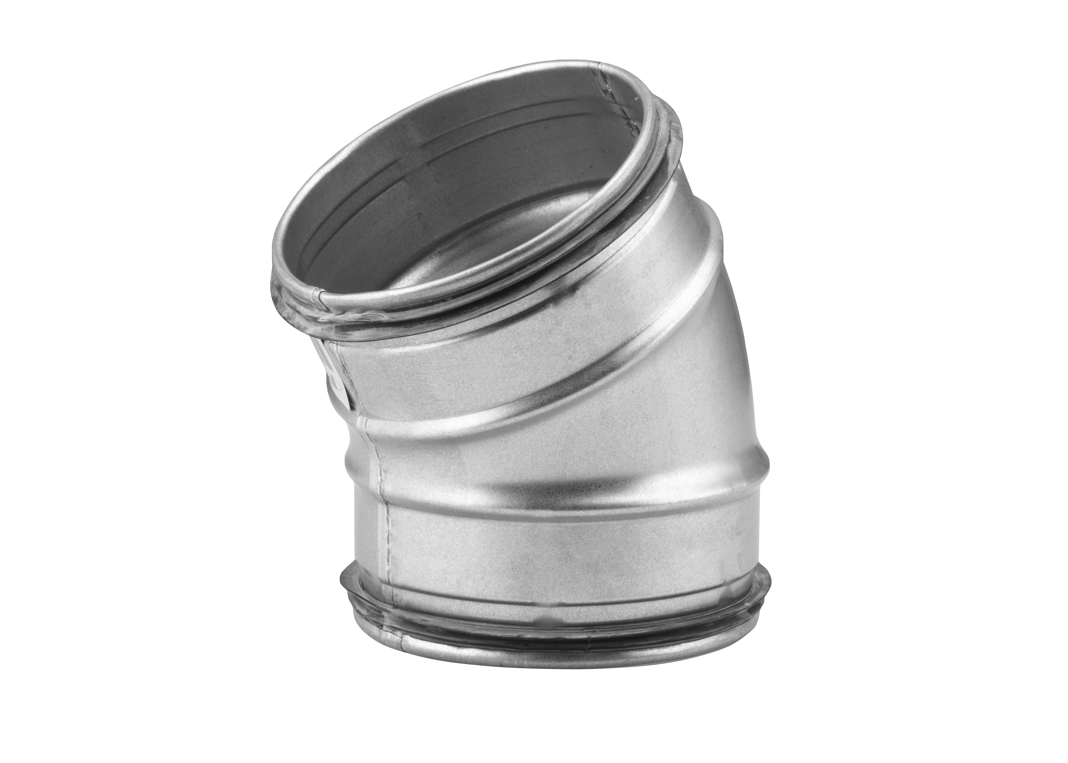 SPIRALRÖR FRESH BÖJ 30GR D125 GALVAD