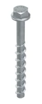 BETONIRUUVI SORMAT S-CSA+ HEX 8X90/25/40 SÄHKÖSINKITTY 50KPL