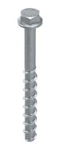 BETONIRUUVI S-CSA+ HEX SORMAT 10X120/35/65 AV15 ZN 25KPL