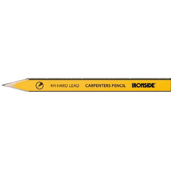 ironside Carpenter pencil ironside 4h 10pcs