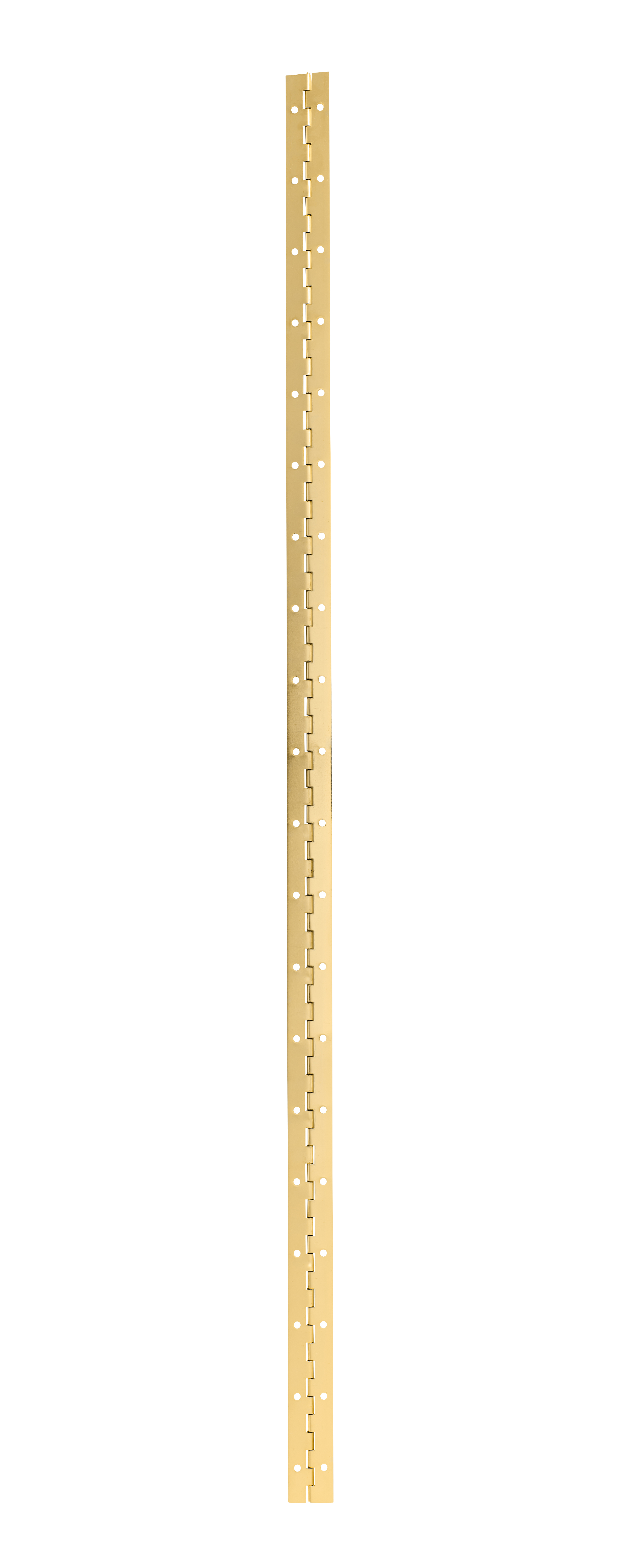 prof Pianogångjärn prof 25x1000mm mässingsplaterad