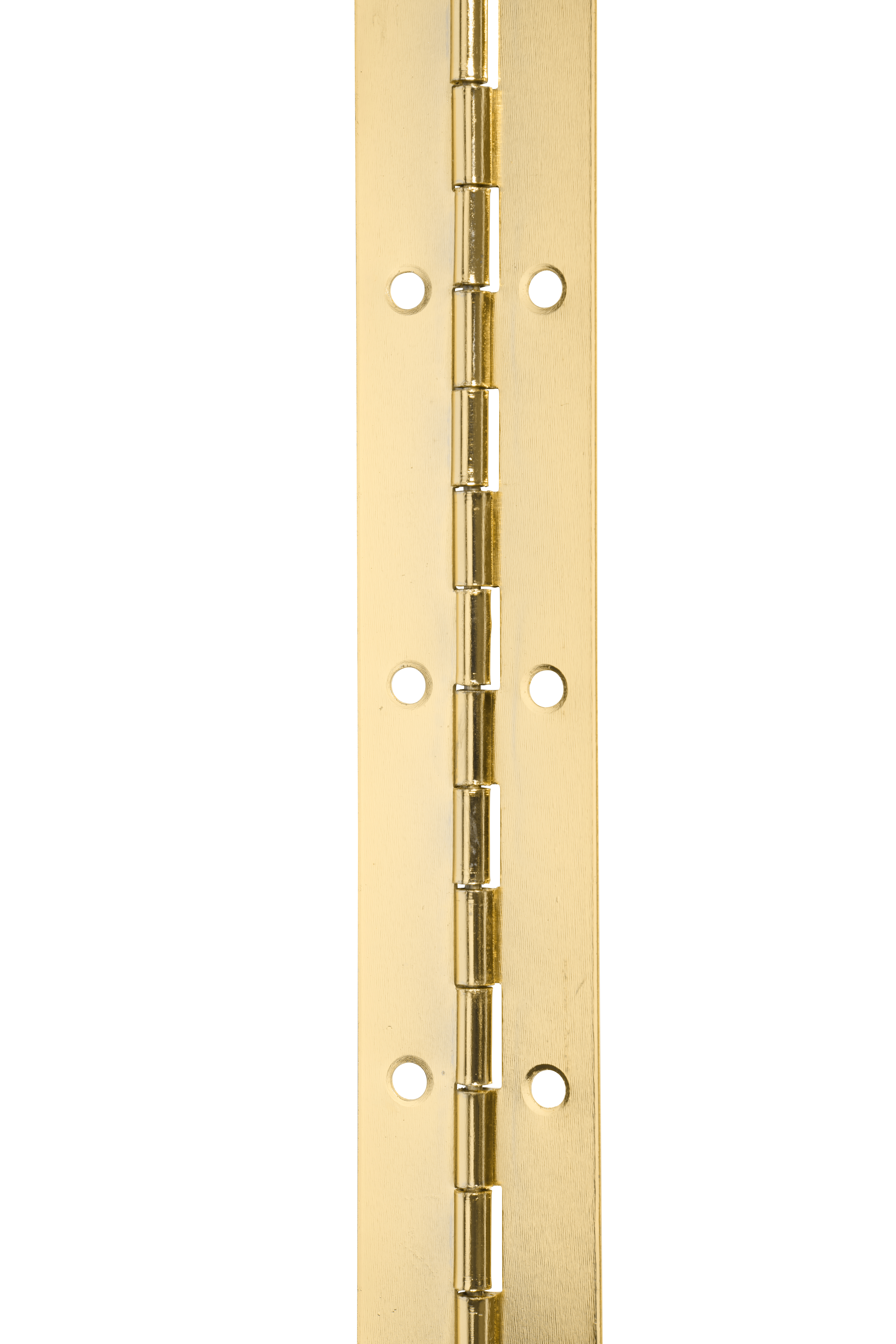PIANOGÅNGJÄRN PROF 25X1000MM MÄSSINGSPLATERAD