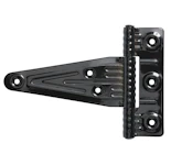 T-HINGE PROF 100MM BLACK 2PCS