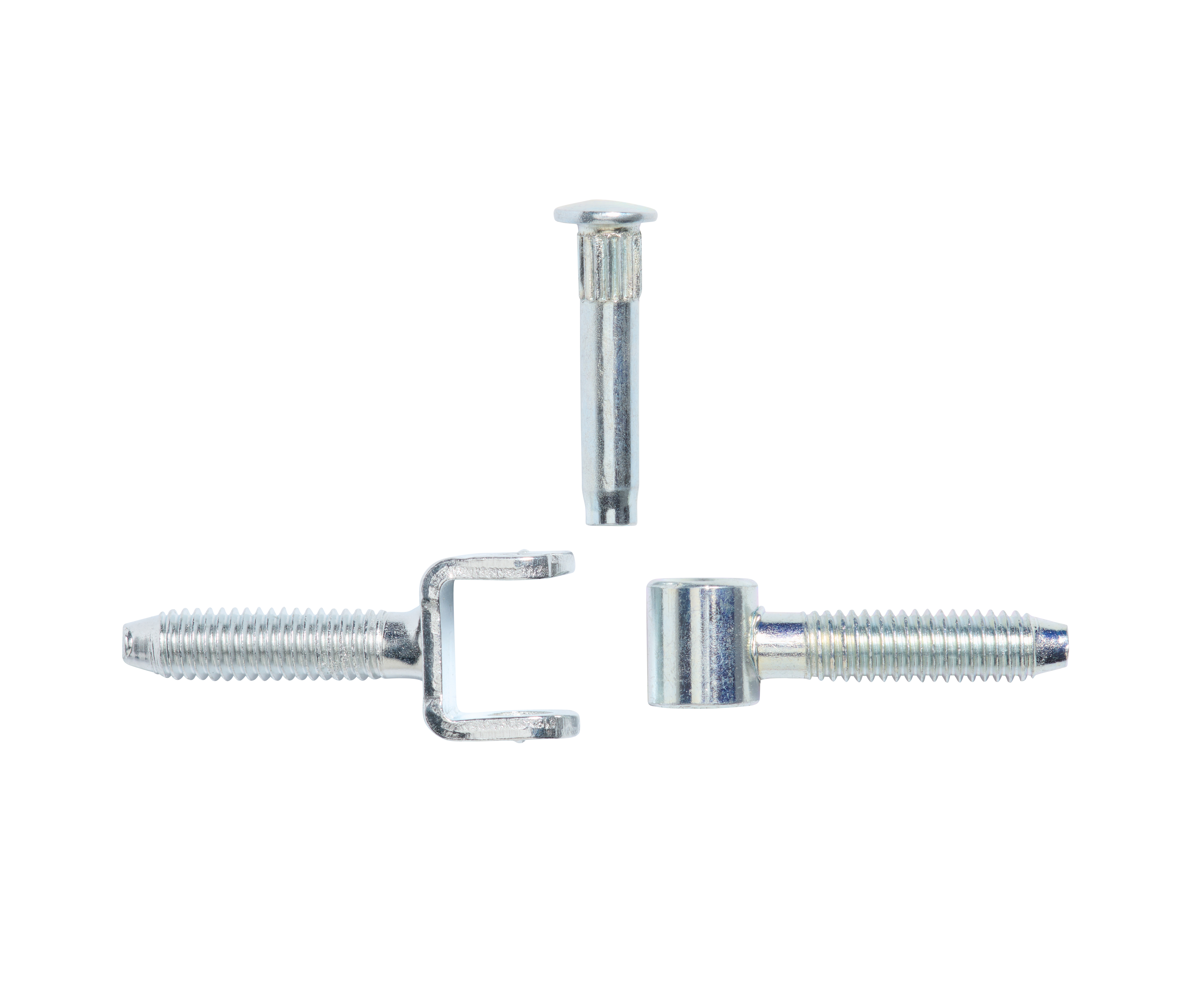 PINNGÅNGJÄRN PROF M6X25MM ELFÖRZINKAD 2ST