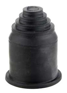 treotham Endehylse sort rqe ad15,8mm 9070952 flexa