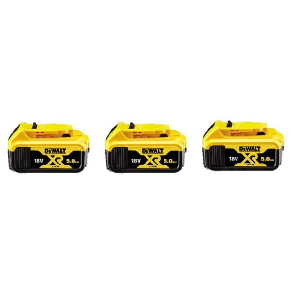 BATTERY STARTER KIT DEWALT DCB184P3 18V XR 3X5.0AH