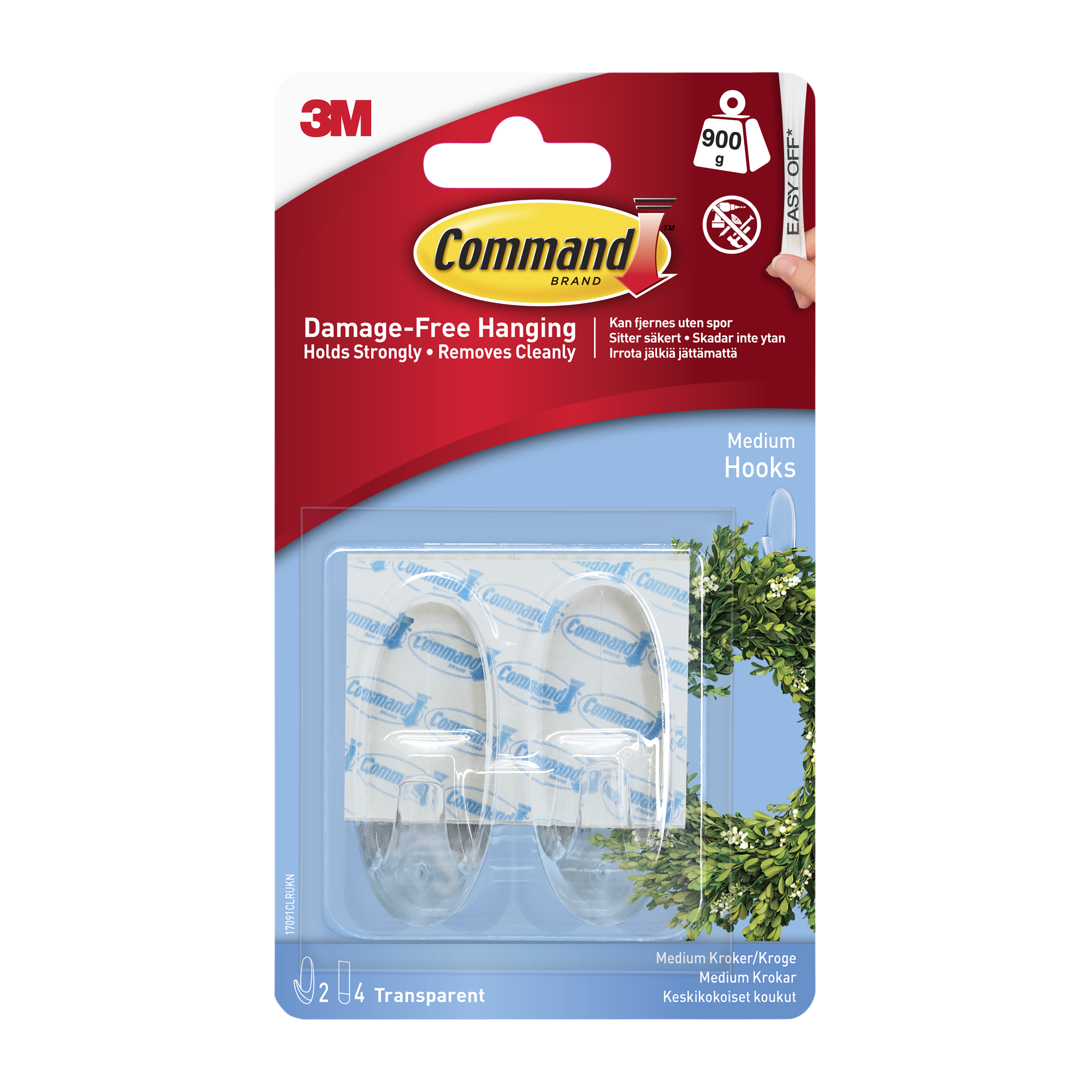 KROK 3M COMMAND MEDIUM KLAR 17091CLR