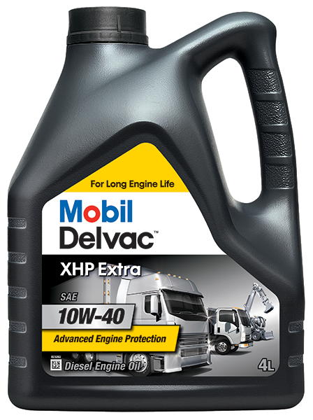 mobil Diesel engine delvac xhp le 10w40, 4x4l