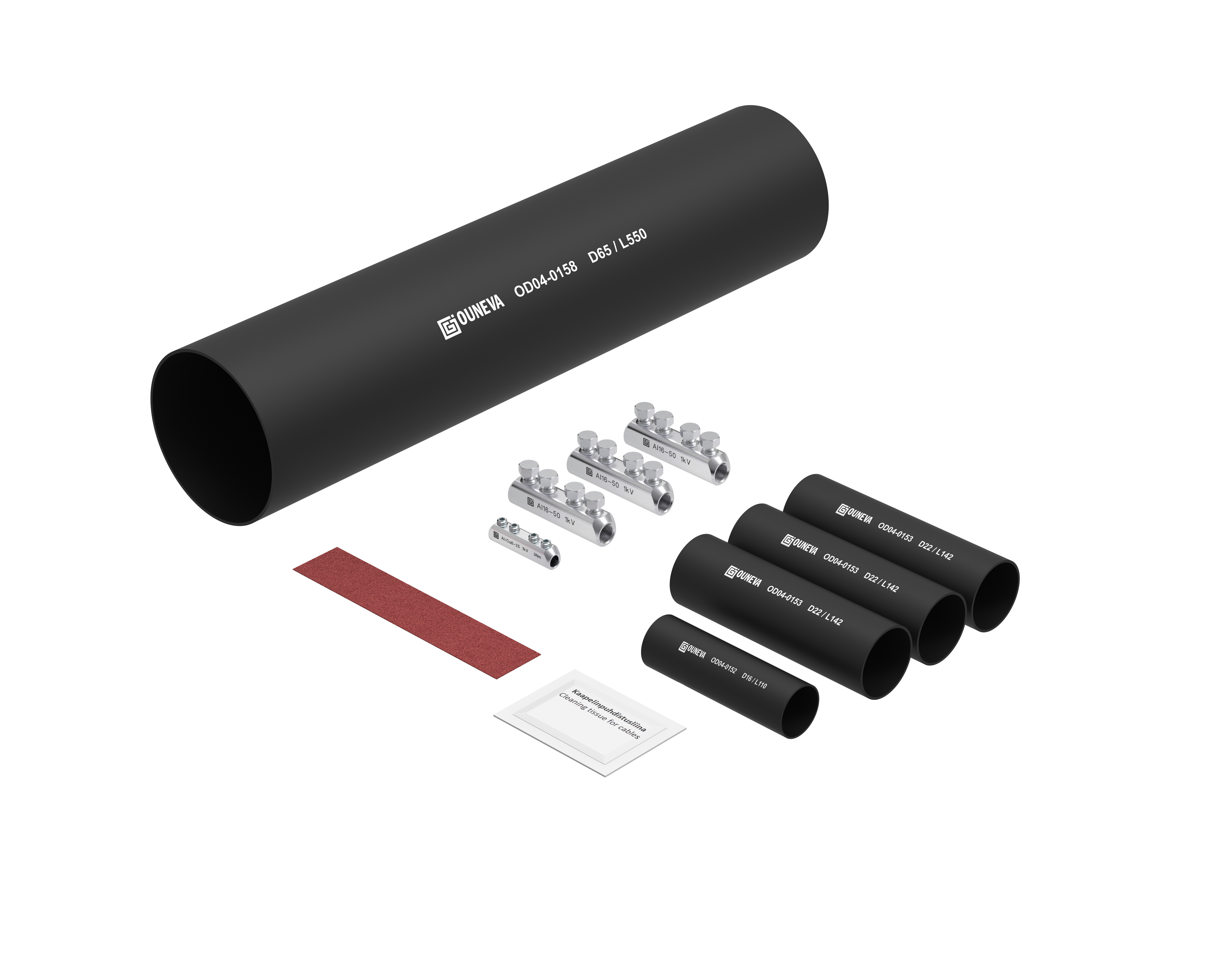 ouneva Joint kit 1 kv joint kit 16-50+6-25 mm²