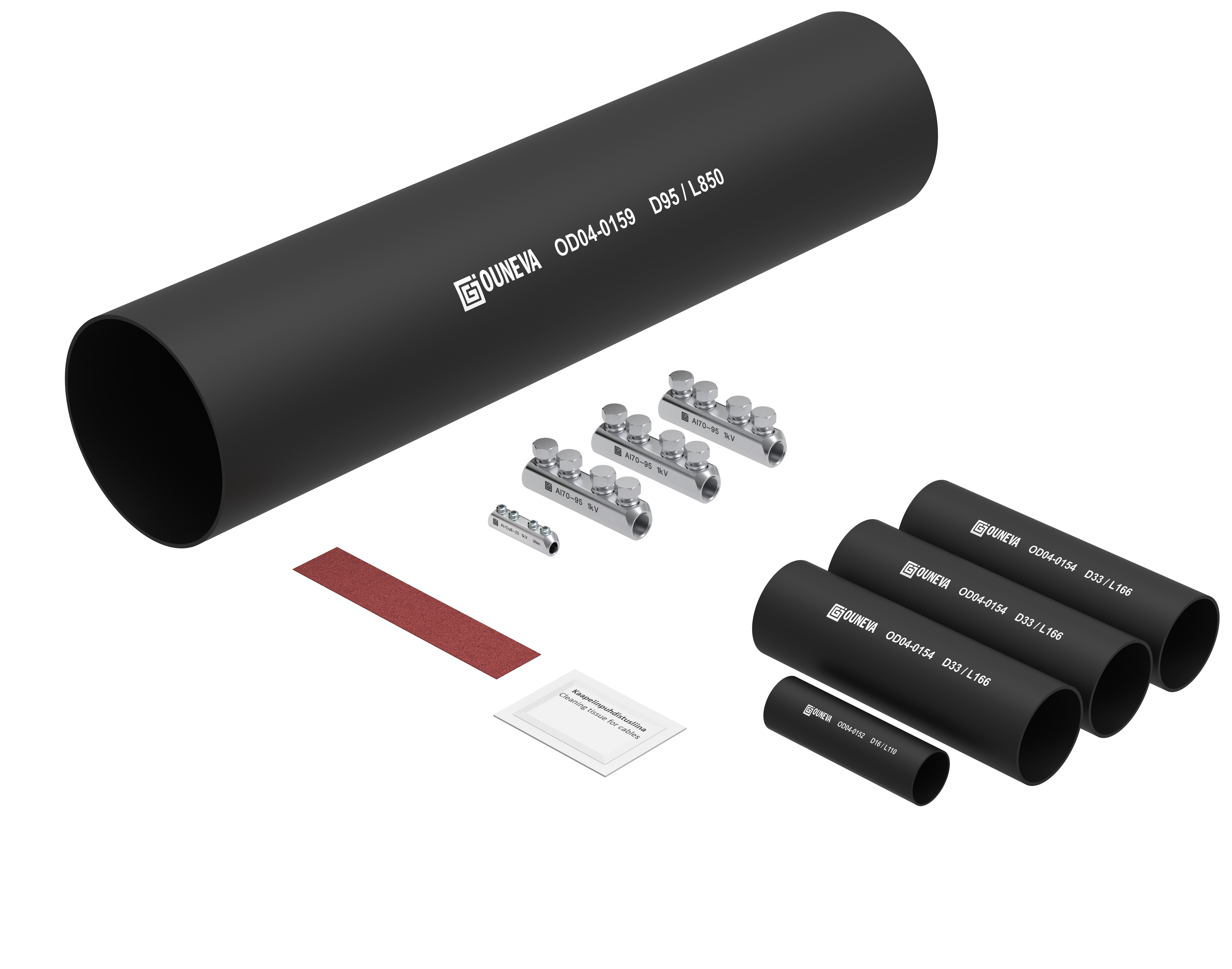 JOINT KIT 1 kV Joint kit 70-95+6-25 mm²