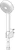 oras Hand shower set oras 533-33 apollo black