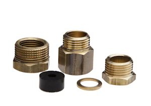 heatcom Asennustarvike heatcom paineläpivienti 1/2'' ja 3/4''