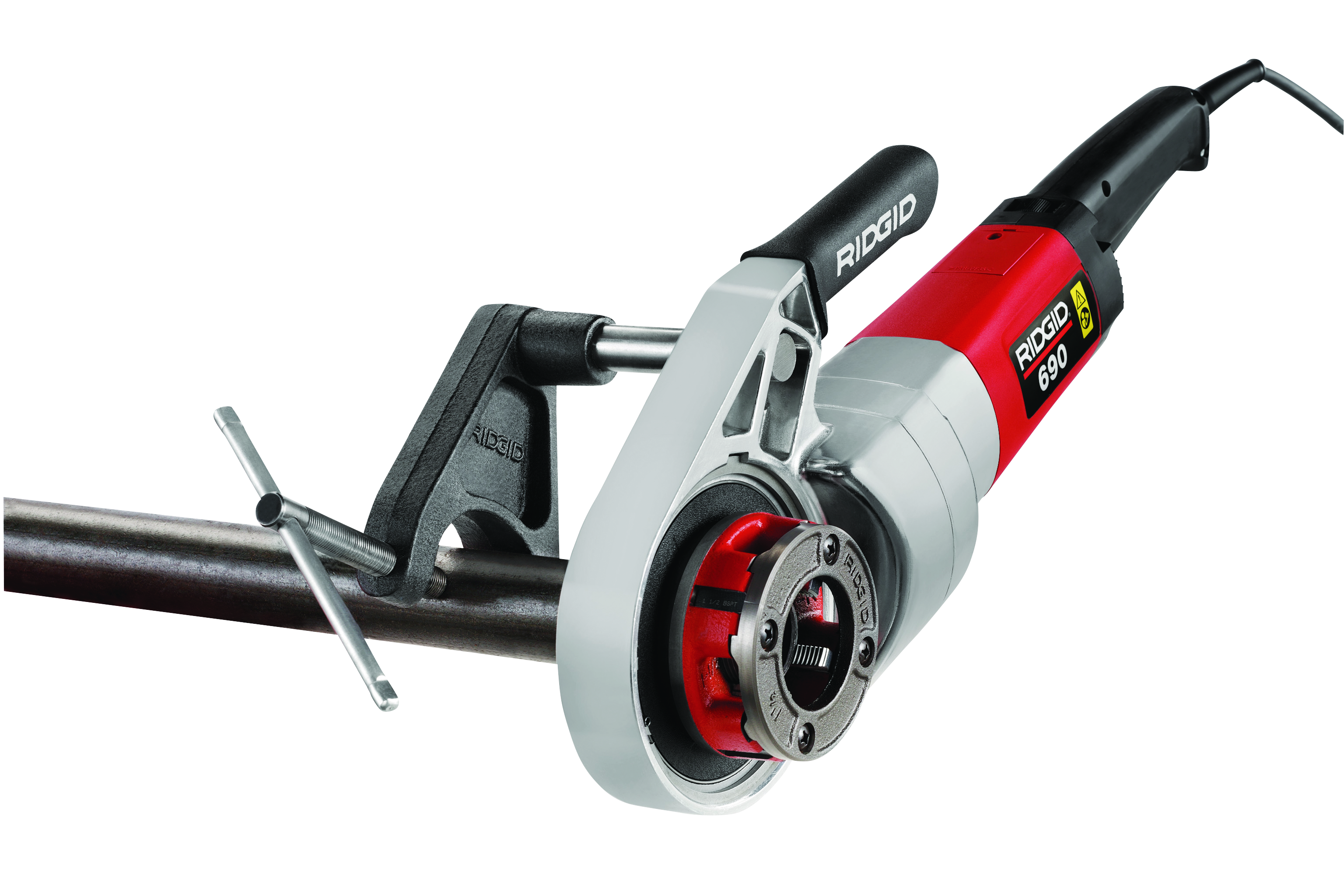ridgid 690-c gängmaskin 41732 med 1/2-2 gänghuvud