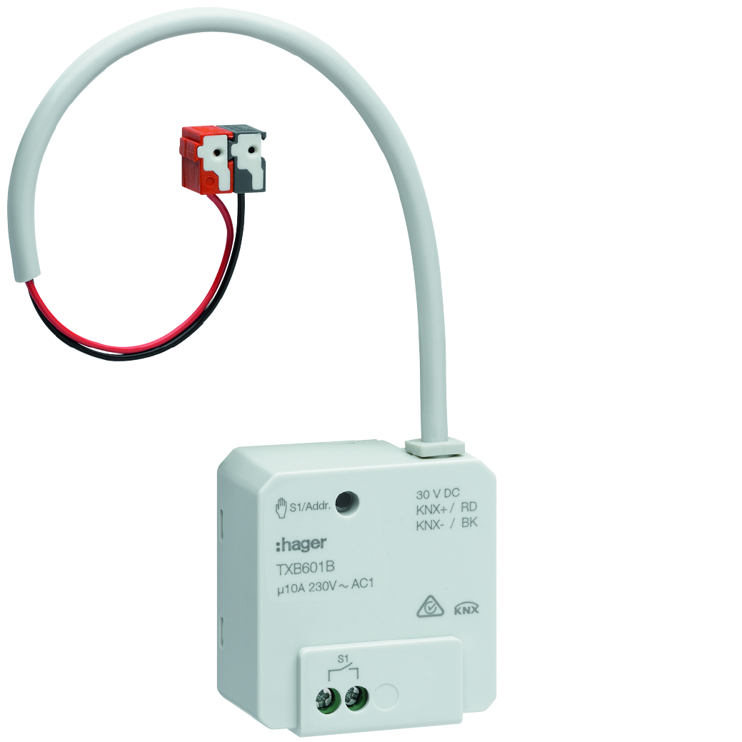 hager Utgångsenhet knx txb601b 1x10a rlpd rl t jseka