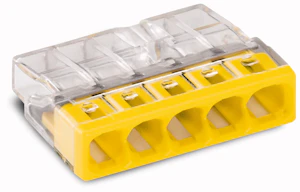 wago Toppkontakt wago 2273, 5-p blister yel (20pcs)