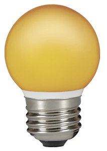 sylvania Led-lampa toledo ball ip44 orange e27 sl