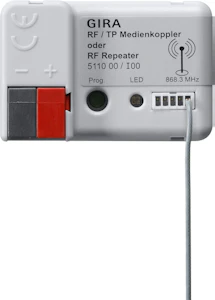 function Knx rf/tp mediekobler/repeater knx rf/tp mediekobler/repeater