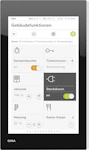 KNX G1 POE SKJERM SORT KNX G1 TOUCHSKJERM POE SORT