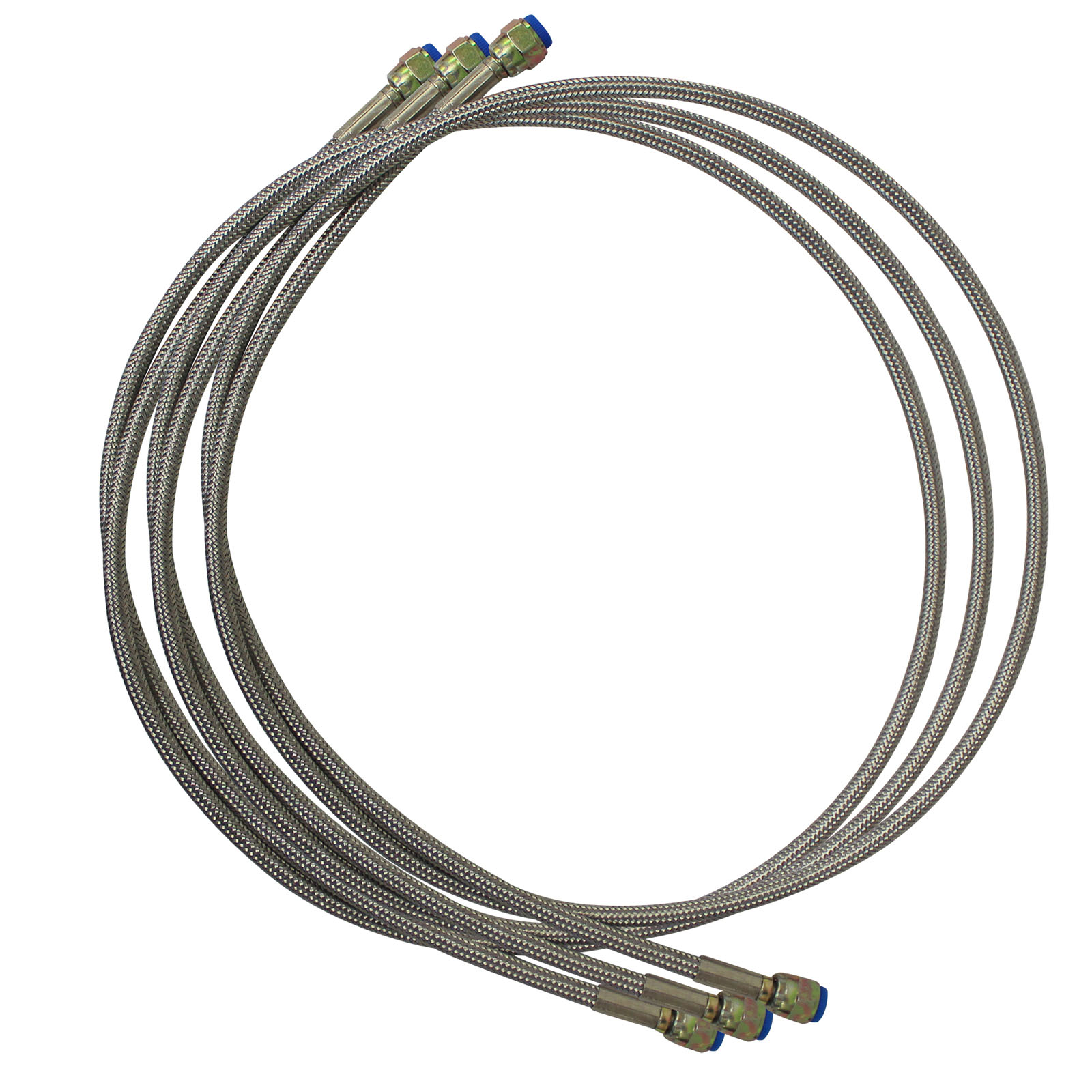 mastercool Huoltoletkusarja mastercool punottu rst 3 x 150cm 200bar