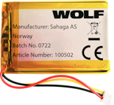 WOLF Ekstra batteri