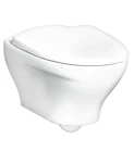 TOILET WALLHUNG GUSTAVSBERG ESTETIC HF C+ MATT WHITE SC/QR