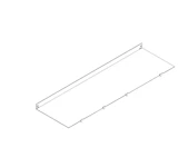 AFSKÆRMINGSPLATE VANNRETT 5x2M 220A8205 AFSKÆRMINGSPLATE