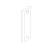 CU-MELLOMLEGG 5mm 60x10 220C2003 CU-MELLOMLEGG 5m