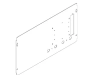 MONTASJEPLATE MCCB ABB T5 4X2M