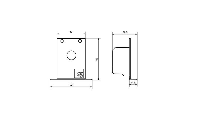 sg armaturen Electrical accessories lineal recessed startkit da wh