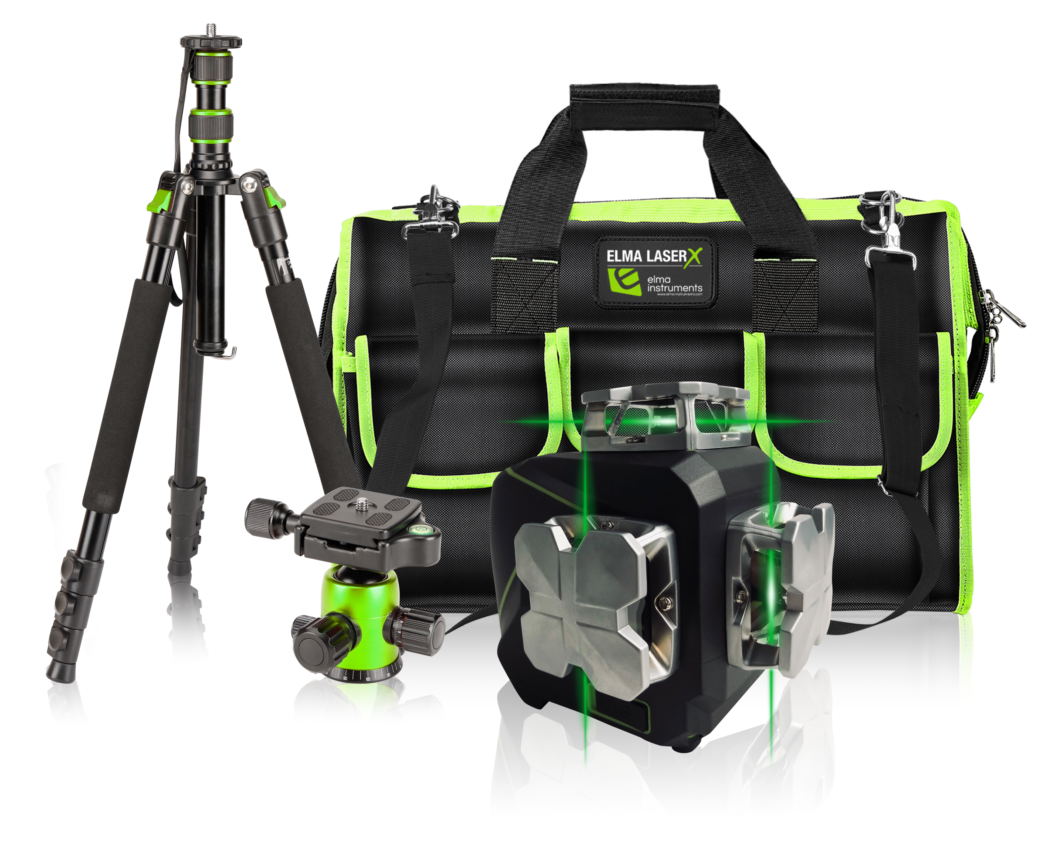 Elma Laser X360-3 linjelaser med stativ